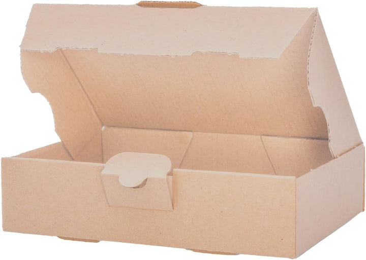 500 Maxibriefkartons Versandkartons Faltschachtel Faltkarton Maxibrief 180 x 130 x 45 mm, Braun, MB-