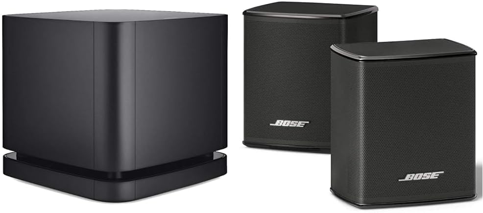 BOSE Lautsprecher Bass Module 500 Schwarz & eakers Schwarz