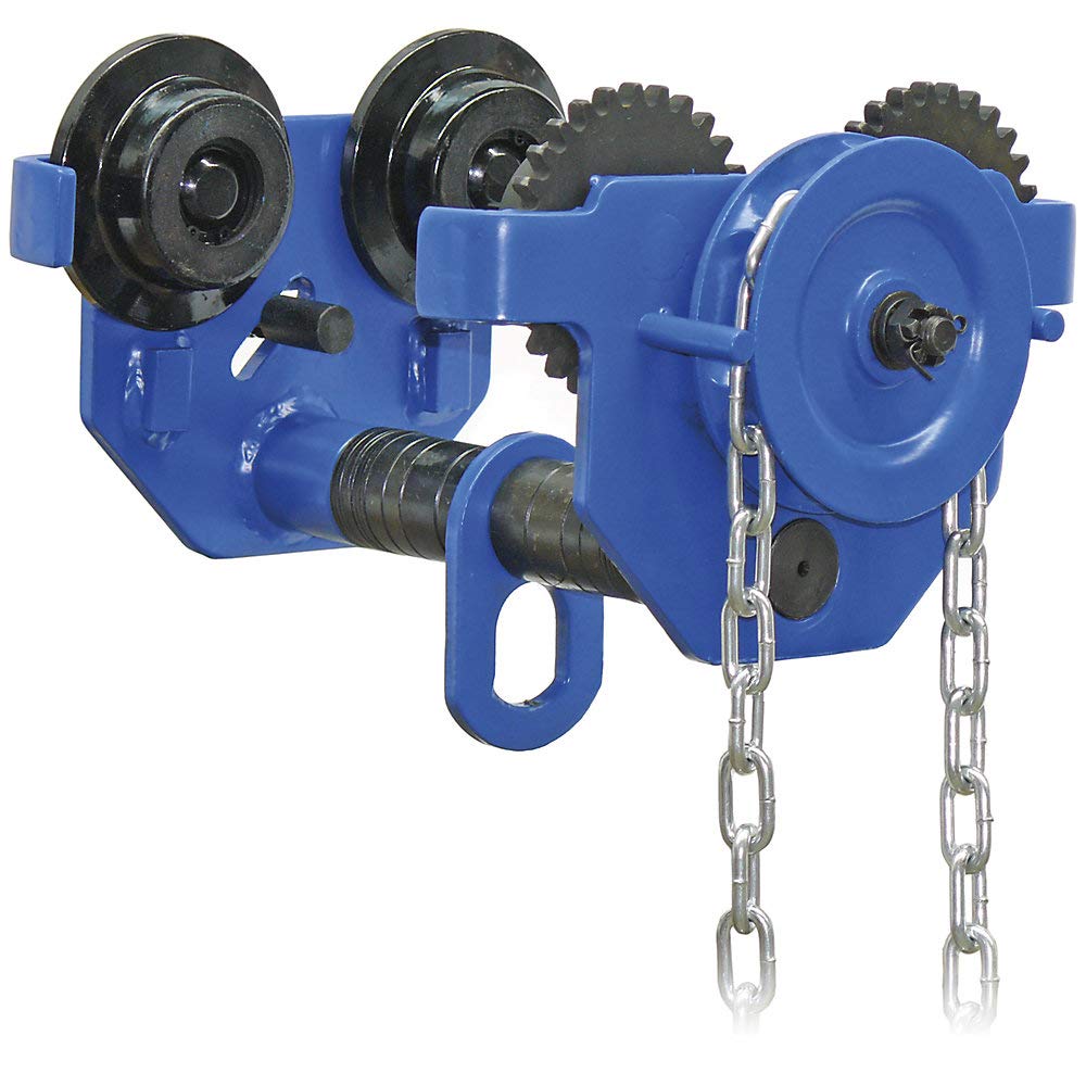 Planeta G20007 Haspelkettenlaufkatze, GTM 1, Tragfähigkeit 1000 kg, Flanschbreite 64 - 203 mm, 2,5 m