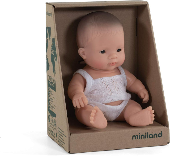 Miniland 31125 - Baby (asiatischer Junge) 21 cm ASIATISCHER JUNGE 21cm, ASIATISCHER JUNGE 21cm