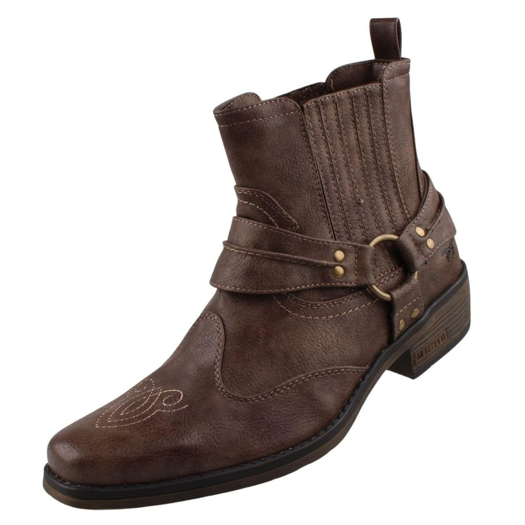 Mustang Herren 48 EU Braun Braun 3, 48 EU Braun Braun 3
