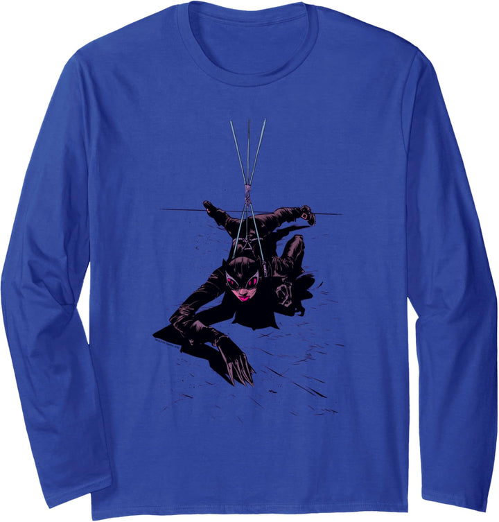 Batman Catwoman Hanging Rope Langarmshirt