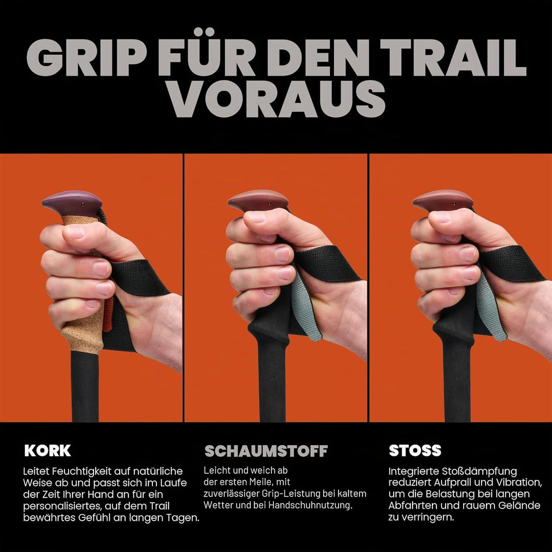 Black Diamond Trail Trekking Poles Pine Smoke
