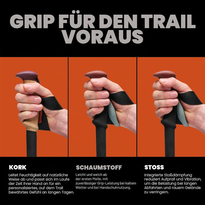 Black Diamond Trail Trekking Poles Pine Smoke
