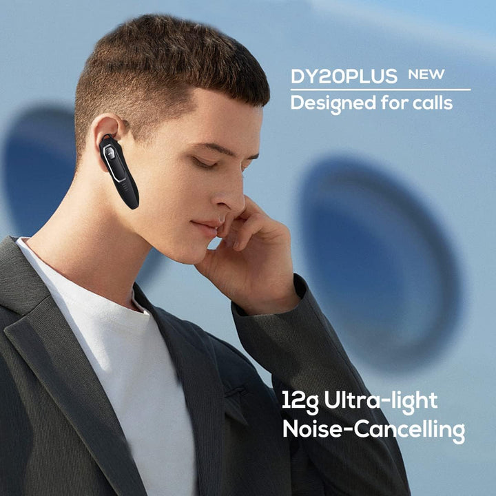 Micool Headset Bluetooth V5.0, Geräuschunterdrückung Freisprech Bluetooth Headset Handy 30 Stunden G