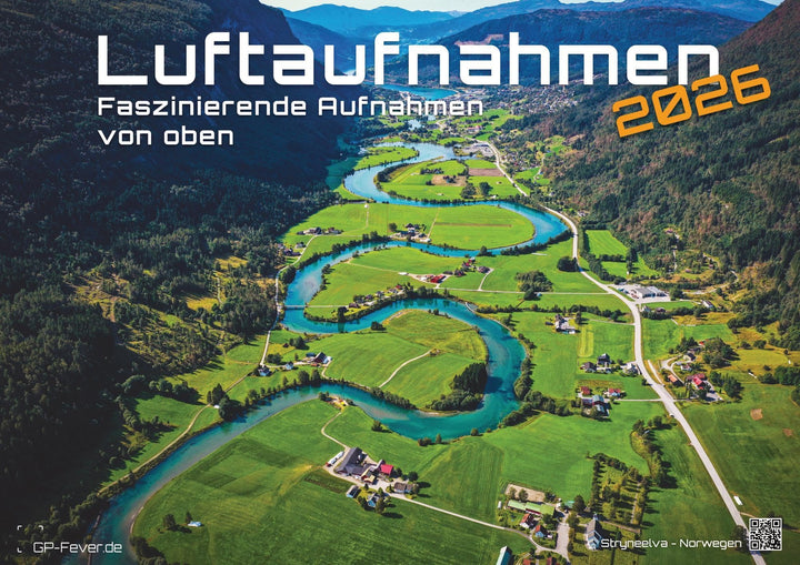 Luftaufnahmen - faszinierende Aufnahmen von oben - ABOVE - 2026 - Kalender DIN A2: Der Wandkalender