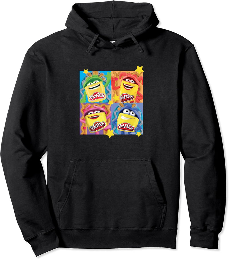 Play-Doh Squeeze Hair Panels Pullover Hoodie
