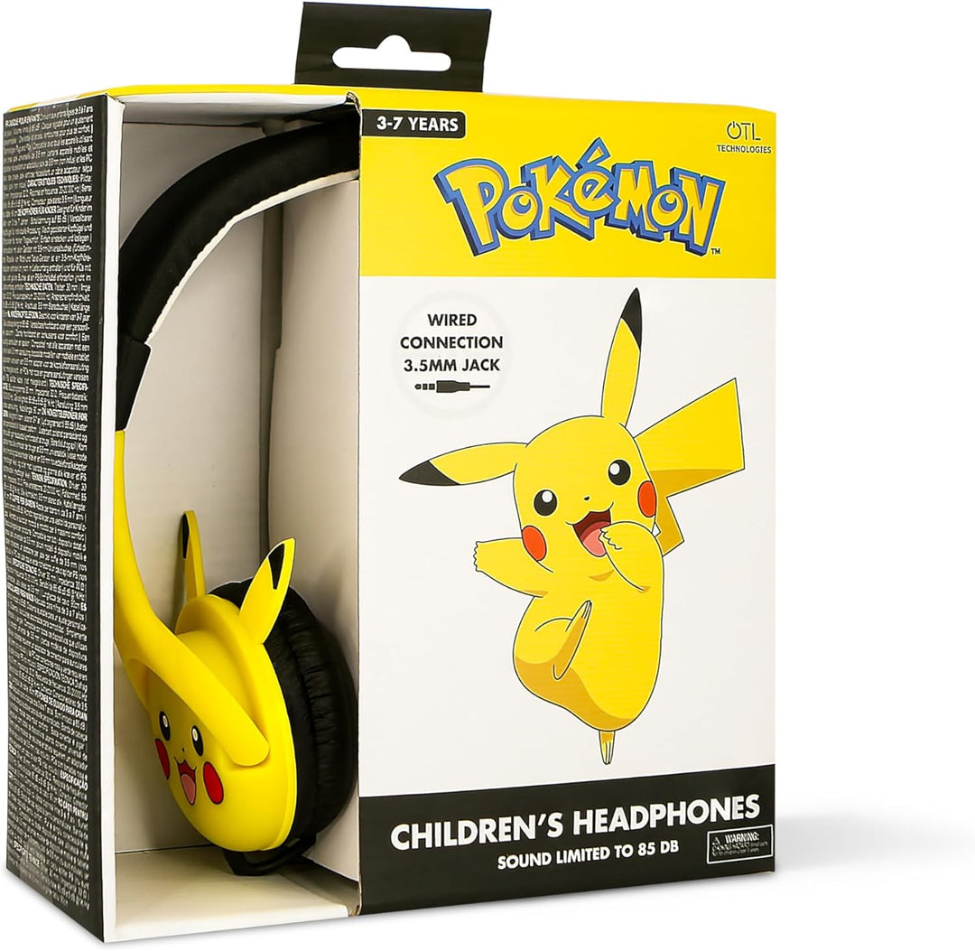 OTL - Pikachu Moulded Ears Childrens Headphones
