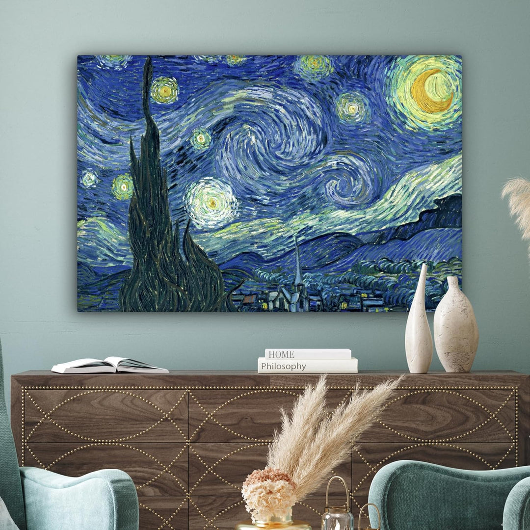 MuchoWow© Leinwandbild Gross 120x80 cm XXL Dekoration Wohnzimmer Bilder Aufhängen Wall Decoration Li