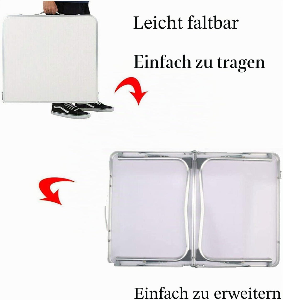 Klappbarer Campingtisch, klein und leicht, Mini-Esstisch, Bett-Tablett, Laptoptisch, faltbarer tragb