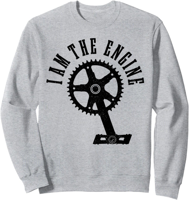 Fahrrad Mountainbike MTB Radfahrer Rennrad I Am The Engine Sweatshirt