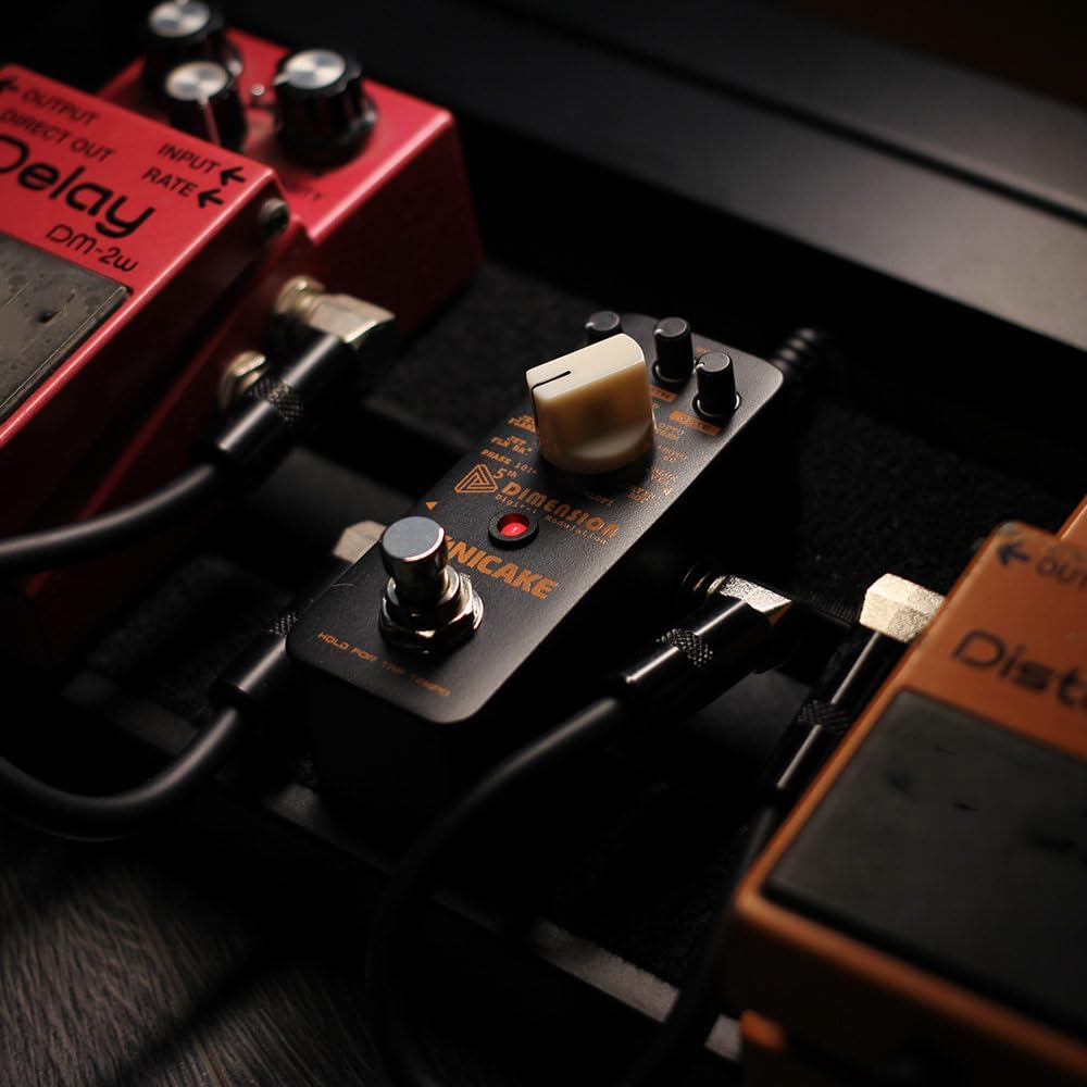 SONICAKE Modulation Gitarre Effektpedal 11 Modus für Phaser Flanger Chorus Tremolo Vibrato Autowah u