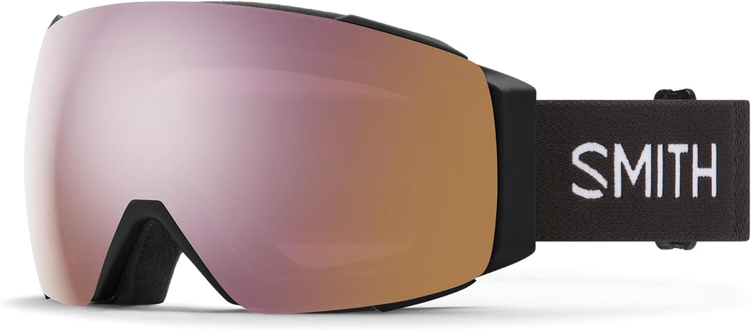Smith Optics I/O MAG Ski- Snowboardbrille BLACK 22 - ChromaPOP Everyday Rose Gold Mirror NEU