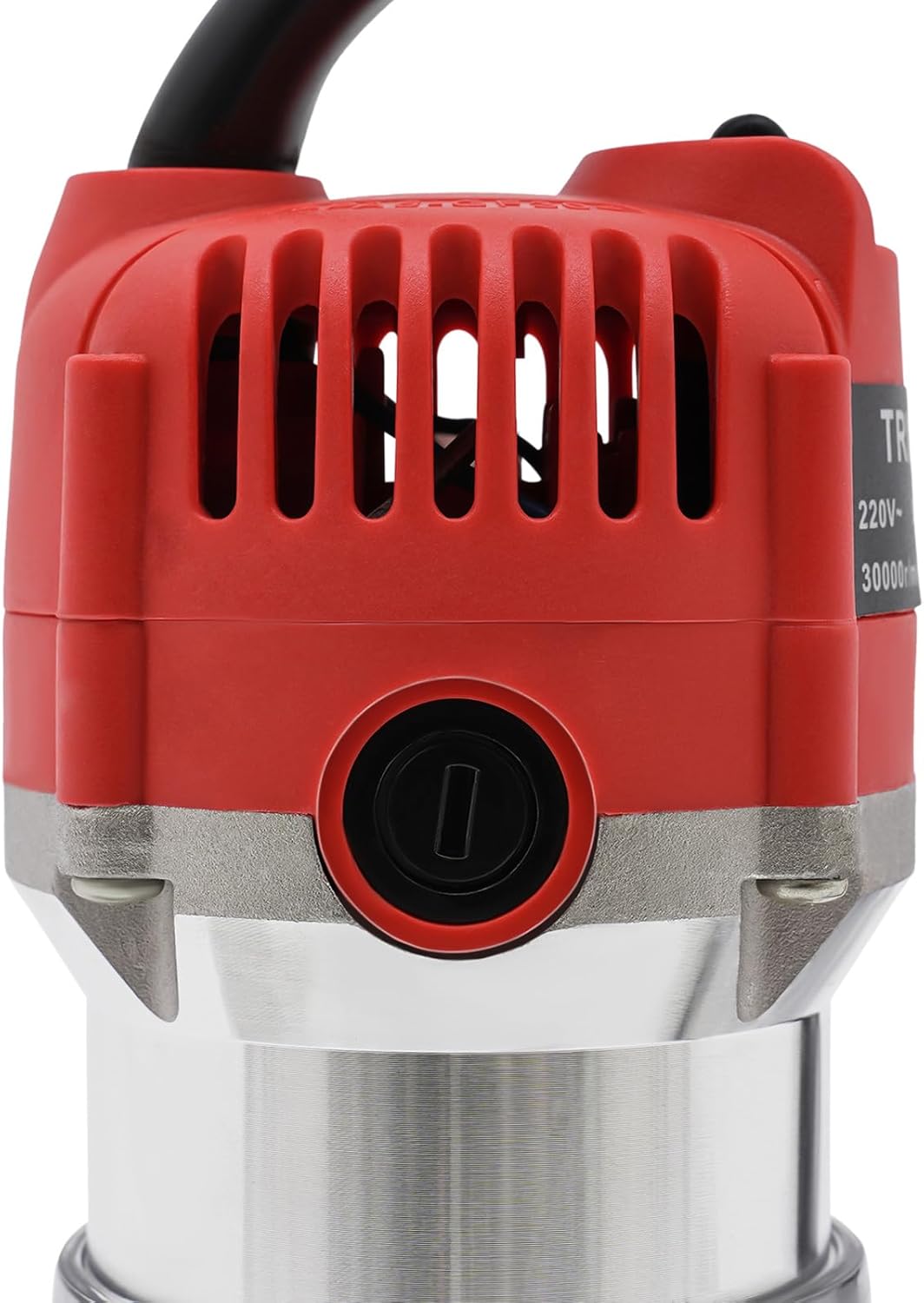 800W Oberfräse Trimmer Einhandfräse, 30000 U/min Holzfräse Oberfräse, Elektrik Kantenfräse 6.35 MM f