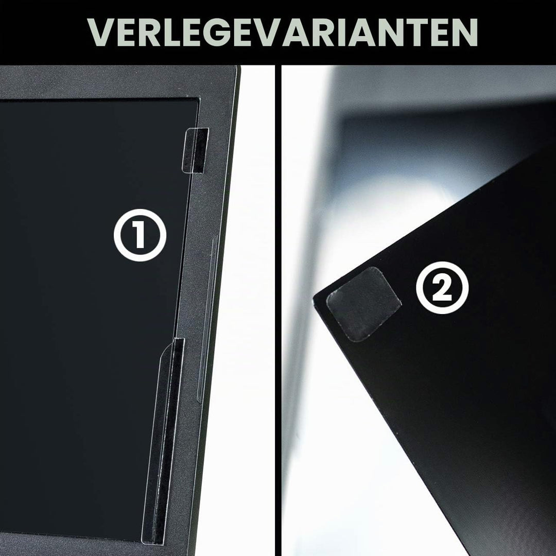 20.1" (16:10) Blickschutzfolie für Monitor – alle Zoll Grössen | geeignet für Apple i-Mac, Dell, Len