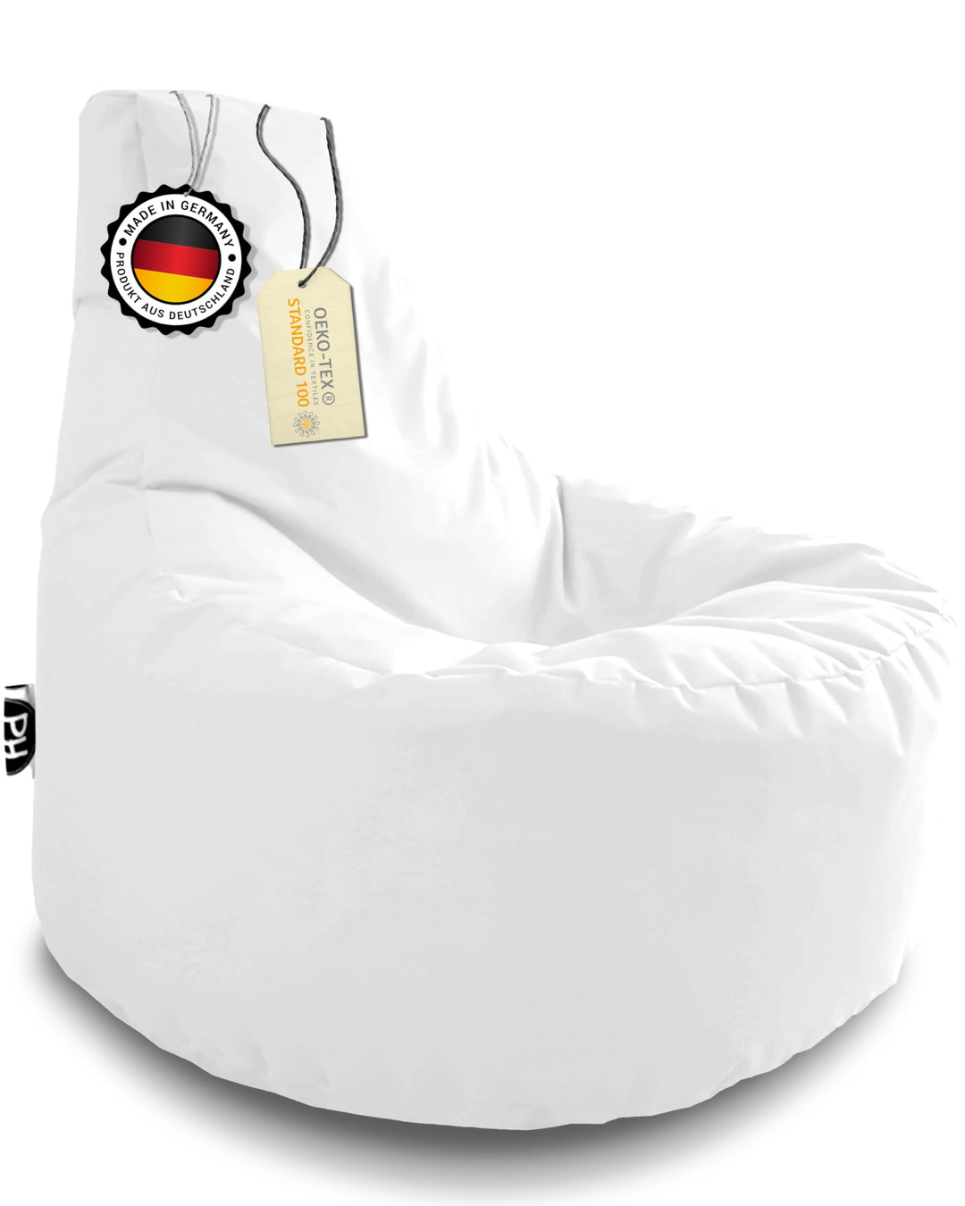 PATCH HOME Gamer Sessel in 2 verschiedenen Grössen und 25 XXL - 80cm Durchmesser, 30cm Sitzhöhe, 90c
