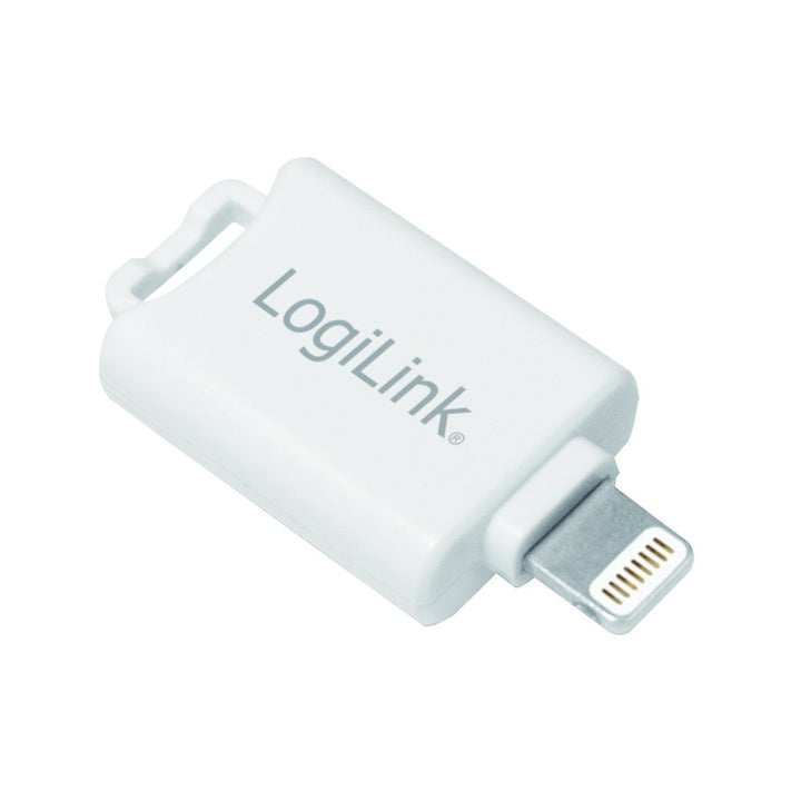LogiLink AA0089 Card Reader für Micro SD für Geräte mit Lightning Anschluss - MFI zertifiziert (Made