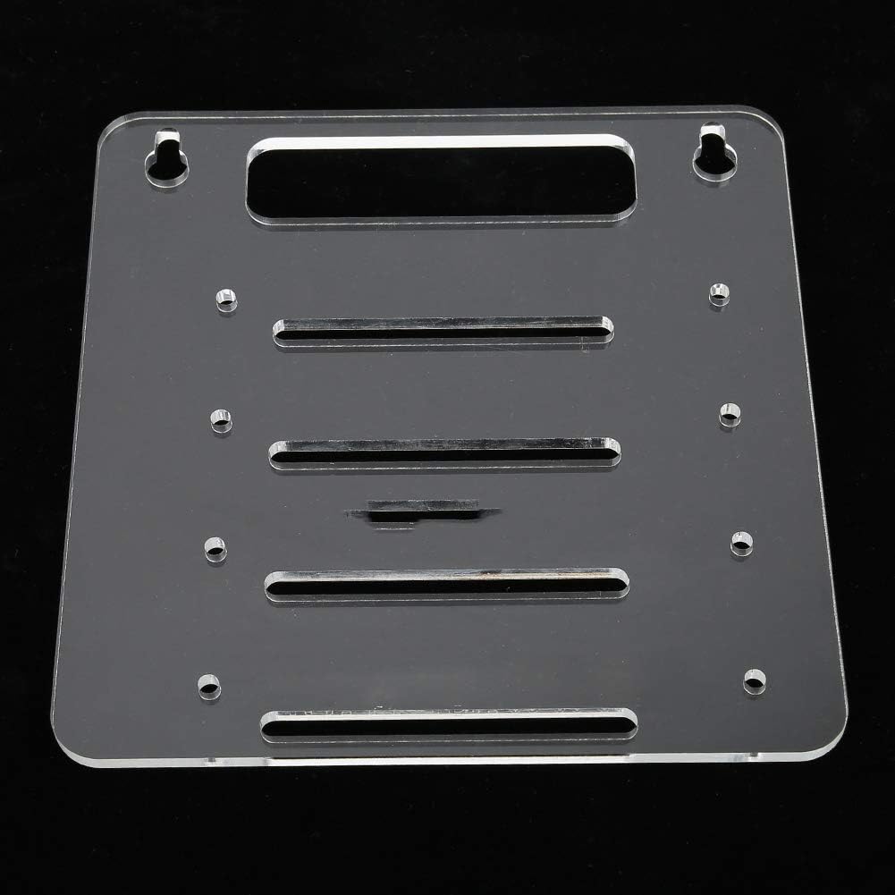 HDD-Rack, Leichter Festplattenkäfig, 4-lagig für Office-Desktop-Computer Festplattenlaufwerk Home