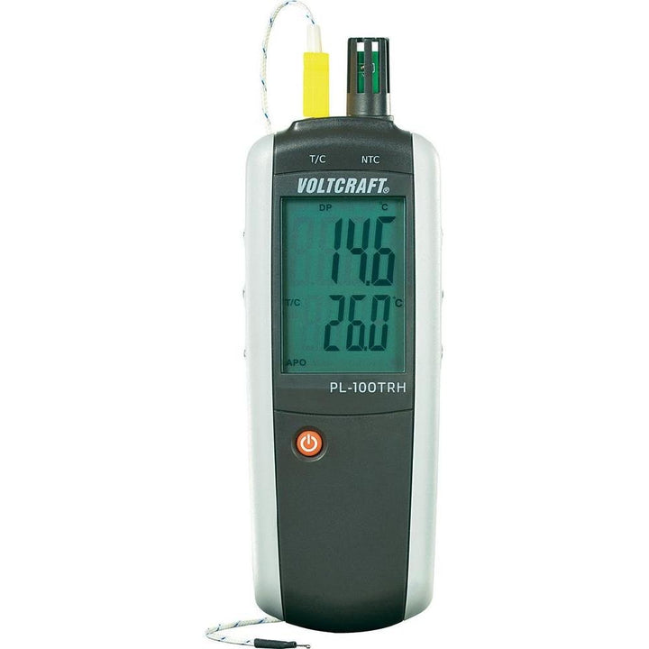 Luftfeuchtemessgerät (Hygrometer) VOLTCRAFT PL-100TRH 0% rF 100% rF -200 °C +1372 °C kalibriert: Wer