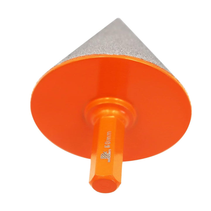 Diamant Fasenbohrer 50mm - BRSCHNITT Diamant Fasenbits Fingerfräser zum Vergrössern Löcher in Fliese