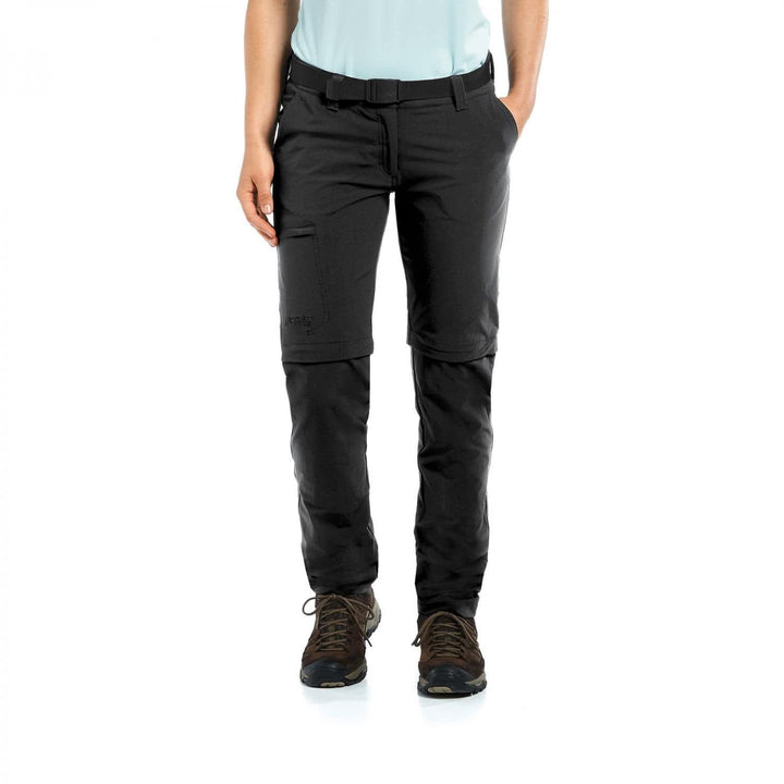 Maier Sports Damen Inara slim zip Outdoorhose 18 Schwarz, 18 Schwarz