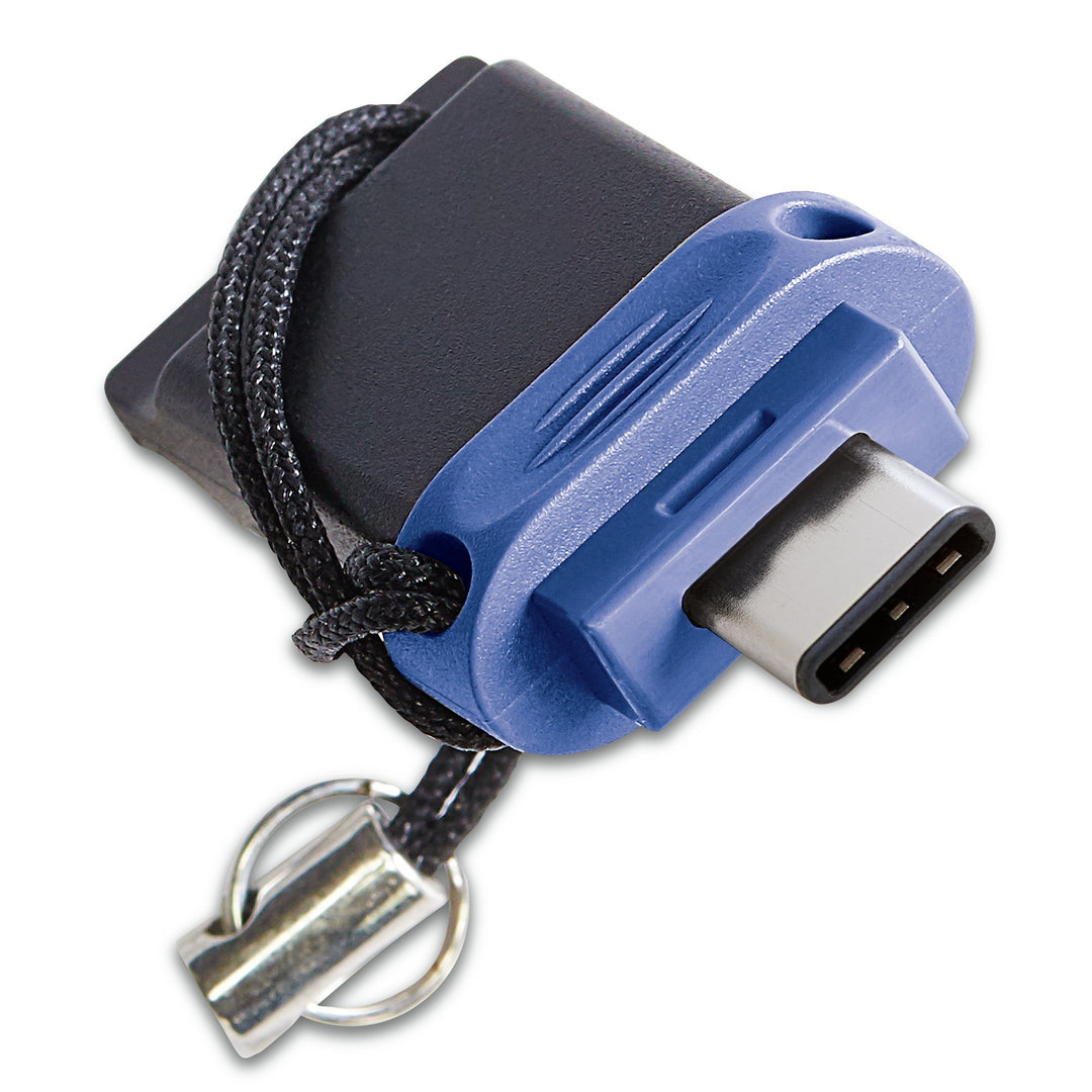 VERBATIM Store 'n' Go Dual USB-Stick I USB 3.2 Gen 1 & USB-C I 64GB I 2 in 1 Speicherstick I USB-C/U