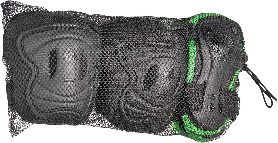 K2 Raider PRO Pack Kinder Inline Skate inkl. Schonerset Blue Green EU: 35-40 (UK: 3-7 / MP: 220 - 26