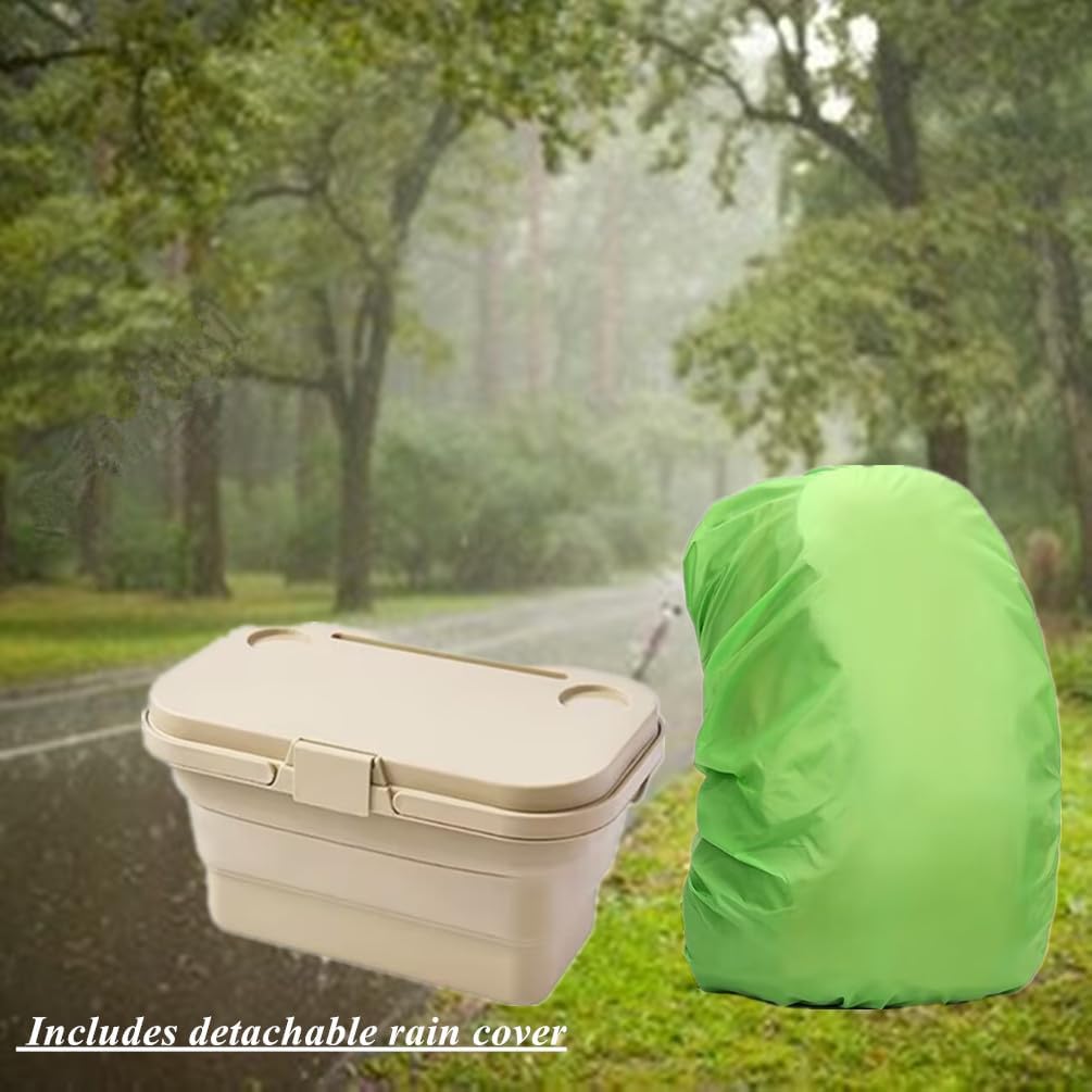 2-in-1 Klappbarer Picknickkorb mit Kühlfunktion – Wetterfeste Outdoor-Lösung mit integriertem Handyh