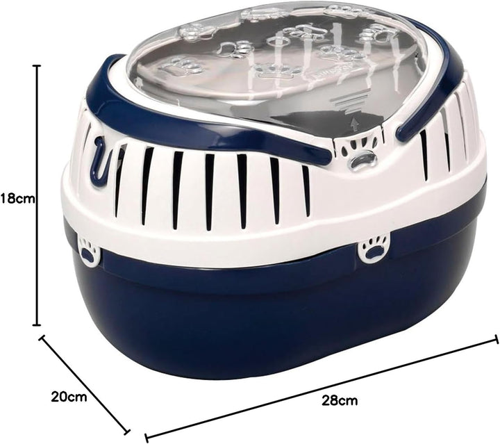 EBI 661-139059 Transportbox Touring, 28 x 20 x 18 cm, Marineblau/weiss