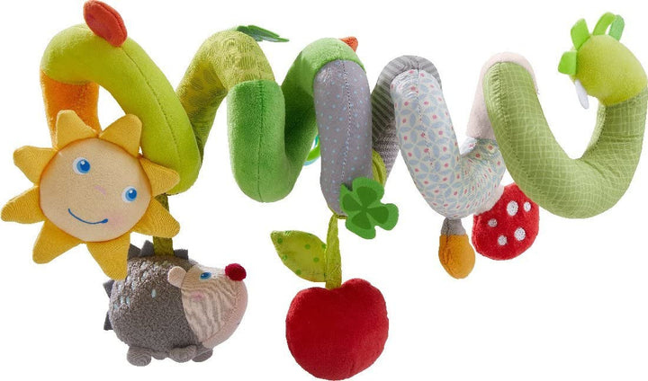 HABA 305131 - Mobile-Spirale Glück, Babyspielzeug für Babyschale, Gitterbett und Buggy, mit vielen S