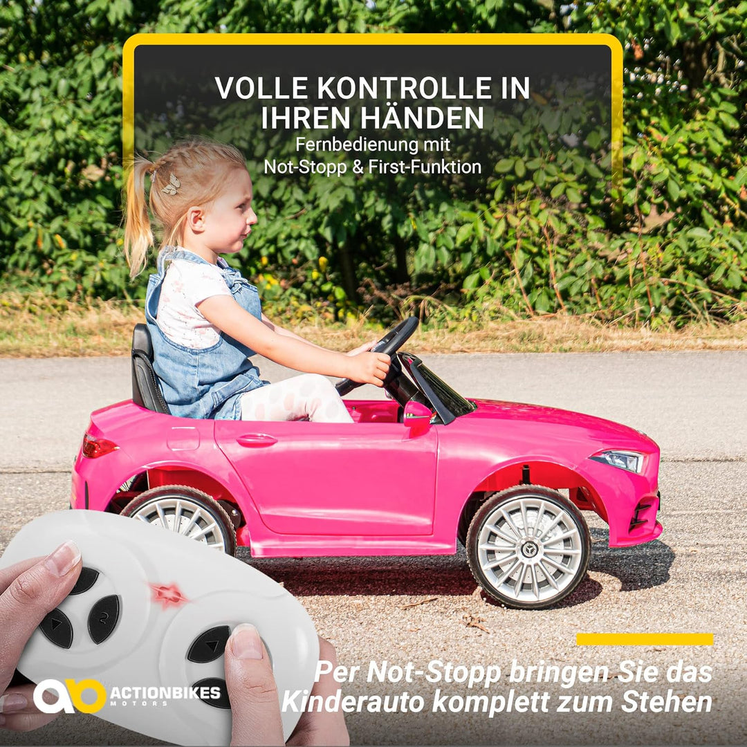 Actionbikes Motors Kinder Elektroauto Mercedes Benz CLS 350 - Lizenziert - Rc 2,4 Ghz Fernbedienung