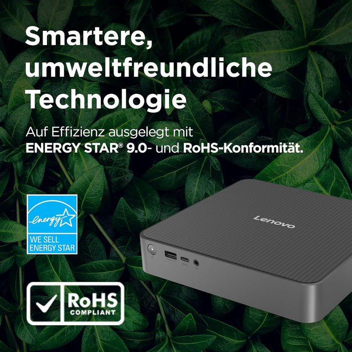 Lenovo IdeaCentre Mini x Desktop-PC | Copilot+ PC | Snapdragon X | 32GB RAM | 1TB SSD | Qualcomm Adr