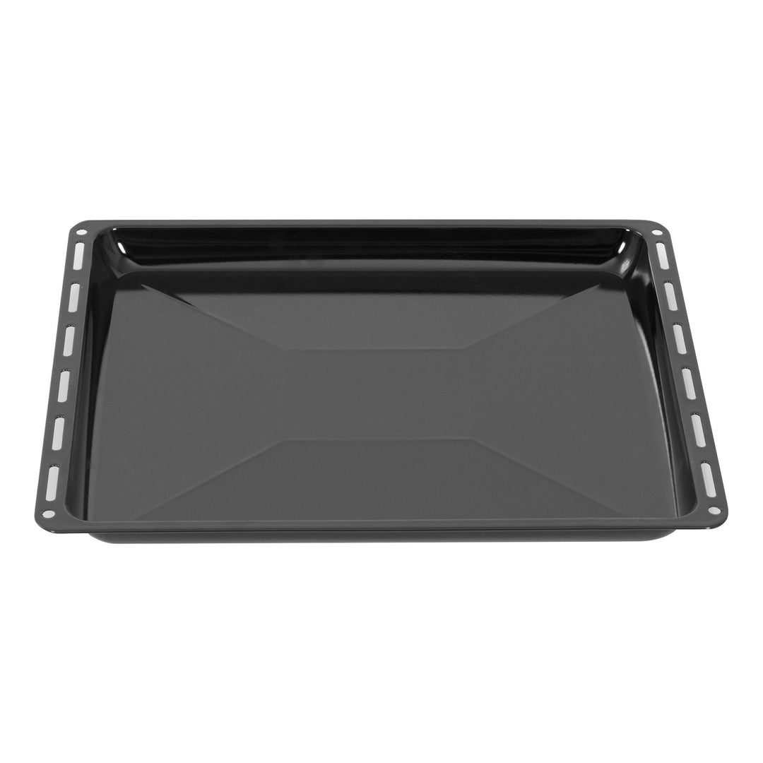 ICQN Backblech 422 x 370 x 30 mm, Emailliert Fettpfanne für Backofen und Herd, Passend für ELECTROLU