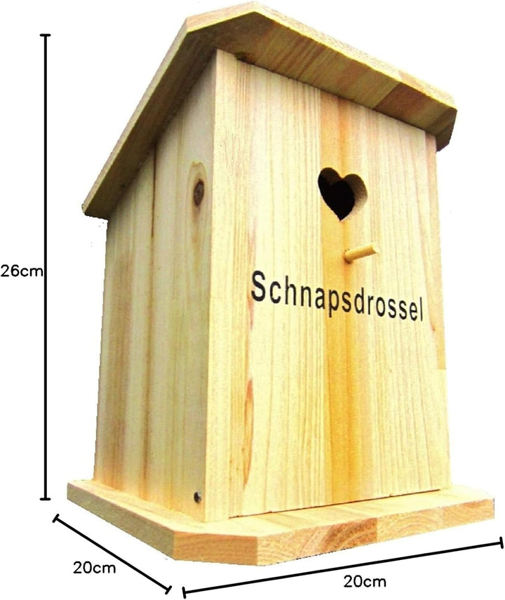 Vogelhaus ´Schnapsdrossel´