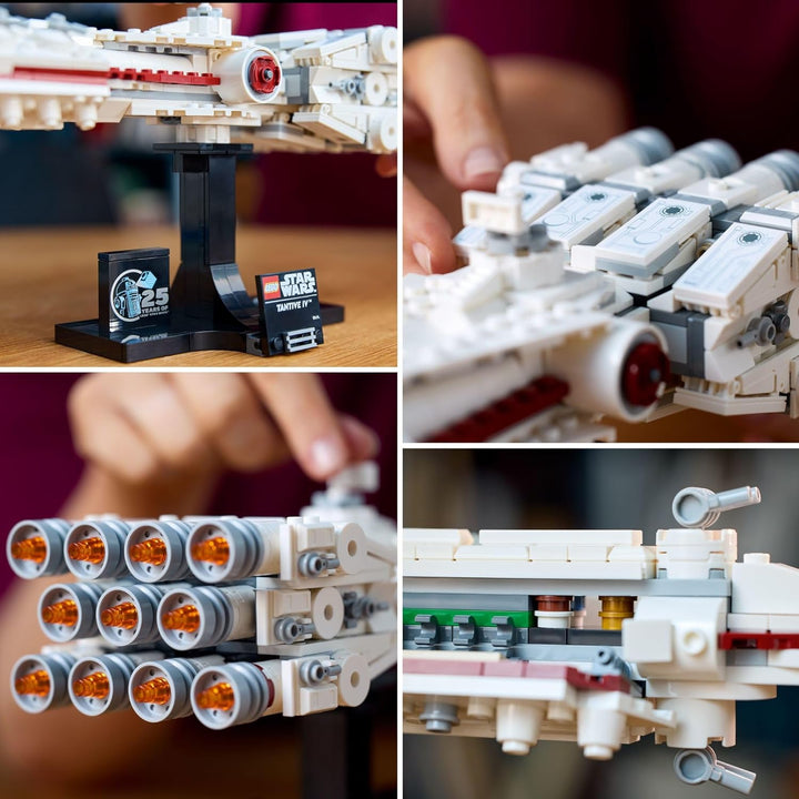 LEGO Star Wars: A New Hope Tantive IV, baubares Raumschiff Modell zum 25. Jubiläum, kreatives Bauset