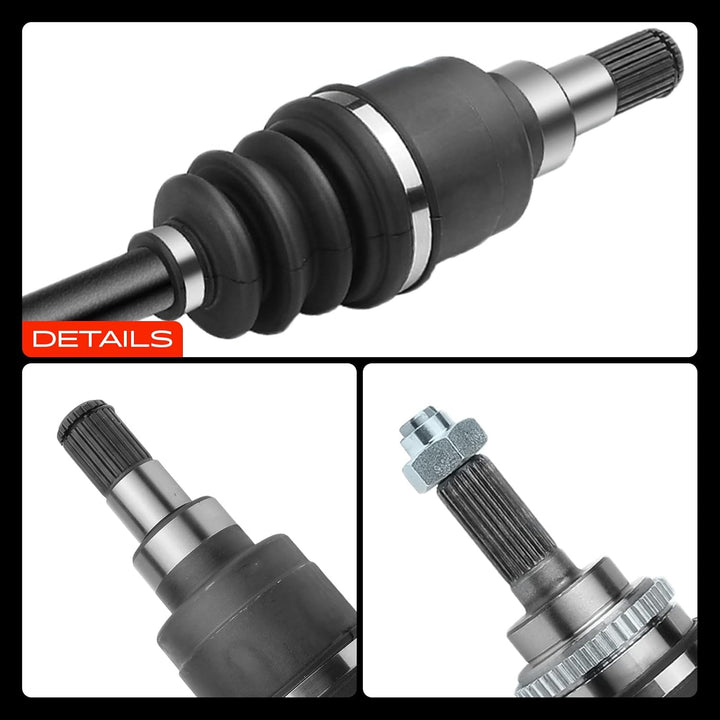 Frankberg Antriebswelle Vorne Links Kompatibel mit Pixo UA0 1.0L 2009-2013 Alto GF 1.0L 2009-Heute R