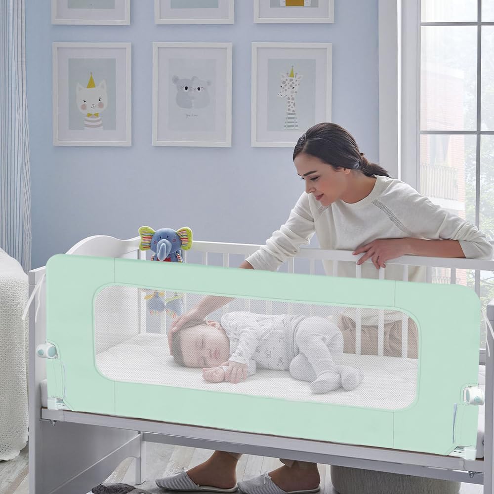 Kedia Babybettgitter-1pcs, Klappbettzaun, Bed Rail, Bettschutzgitter Kinderbettgitter für Kinder, Ki