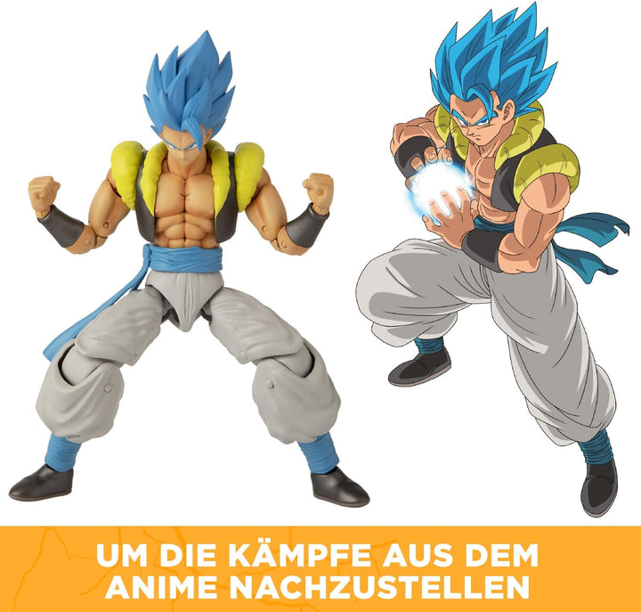 BANDAI Dragon Ball Super – Dragon Star Figur 17 cm – Super Saiyan Blue Gogeta – 36187 Blau, Blau