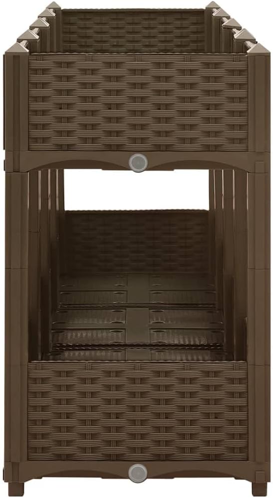 vidaXL Hochbeet Pflanzkasten Pflanzbeet Gemüsebeet Blumenbeet Blumenkasten Frühbeet Gartenbeet Blume