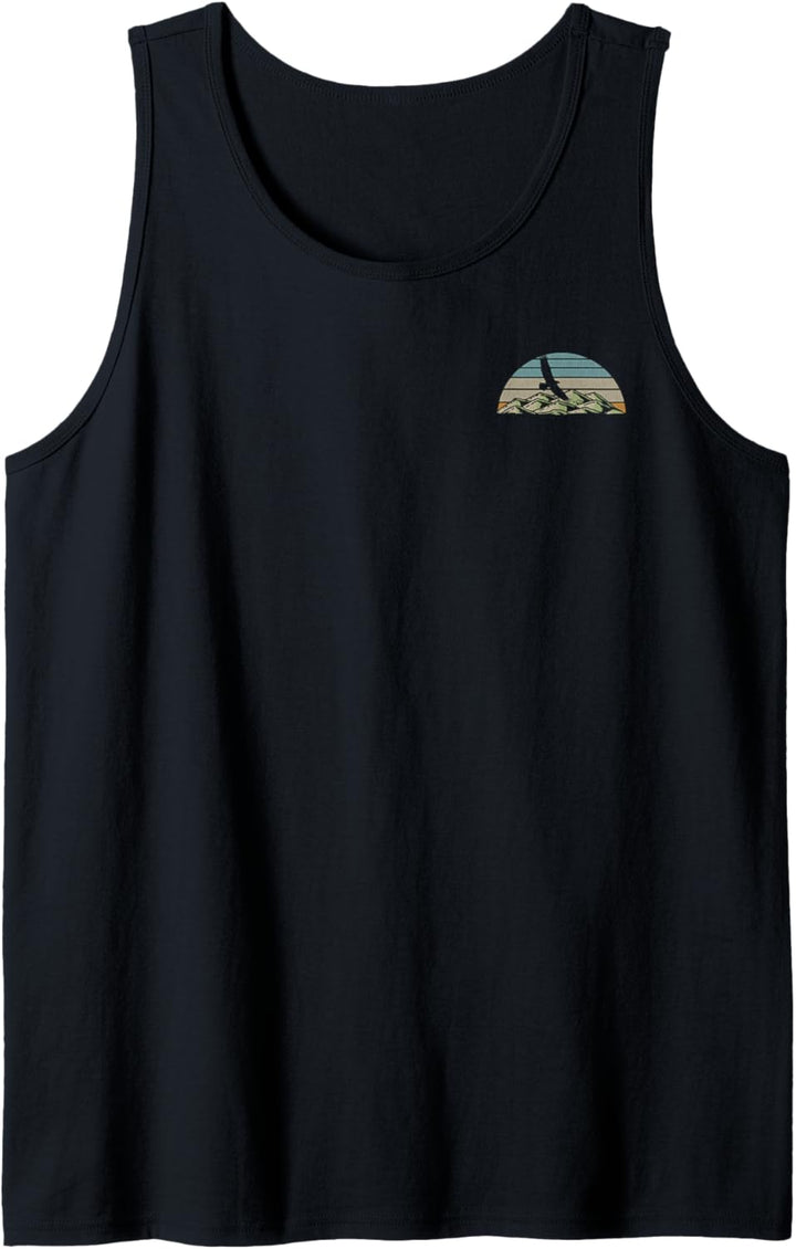 Trendy Outdoor Life Sunset Camp Life Front & Back Tank Top