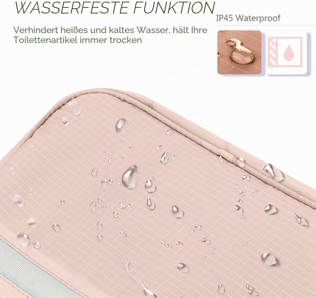 Maliton Kulturbeutel zum Aufhängen [Wasserdicht] - Grosse Reisetasche für Reise/Dienstreise/Fitness/