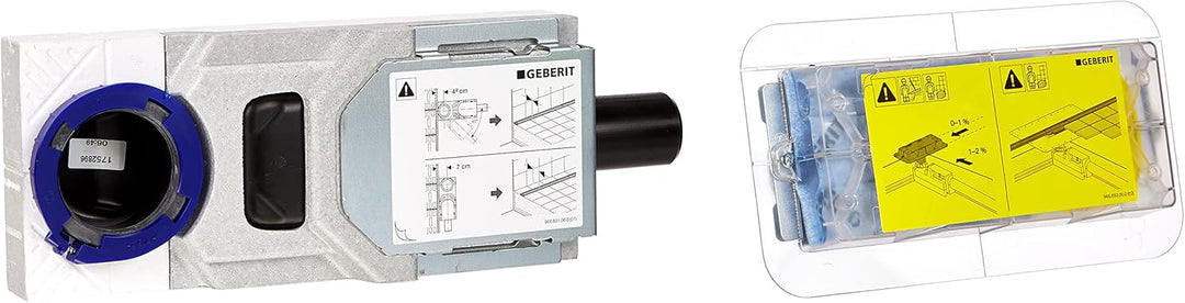 Geberit 154152001 Duschrinnen Rohbauset CleanLine d40 H65, Ø 40 mm, für Höhe 65