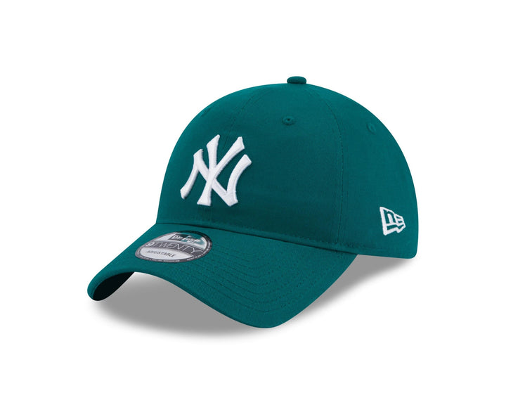 New Era New York Yankees MLB League Essential Green 9Twenty Unstructured Strapback Cap Einheitsgröss