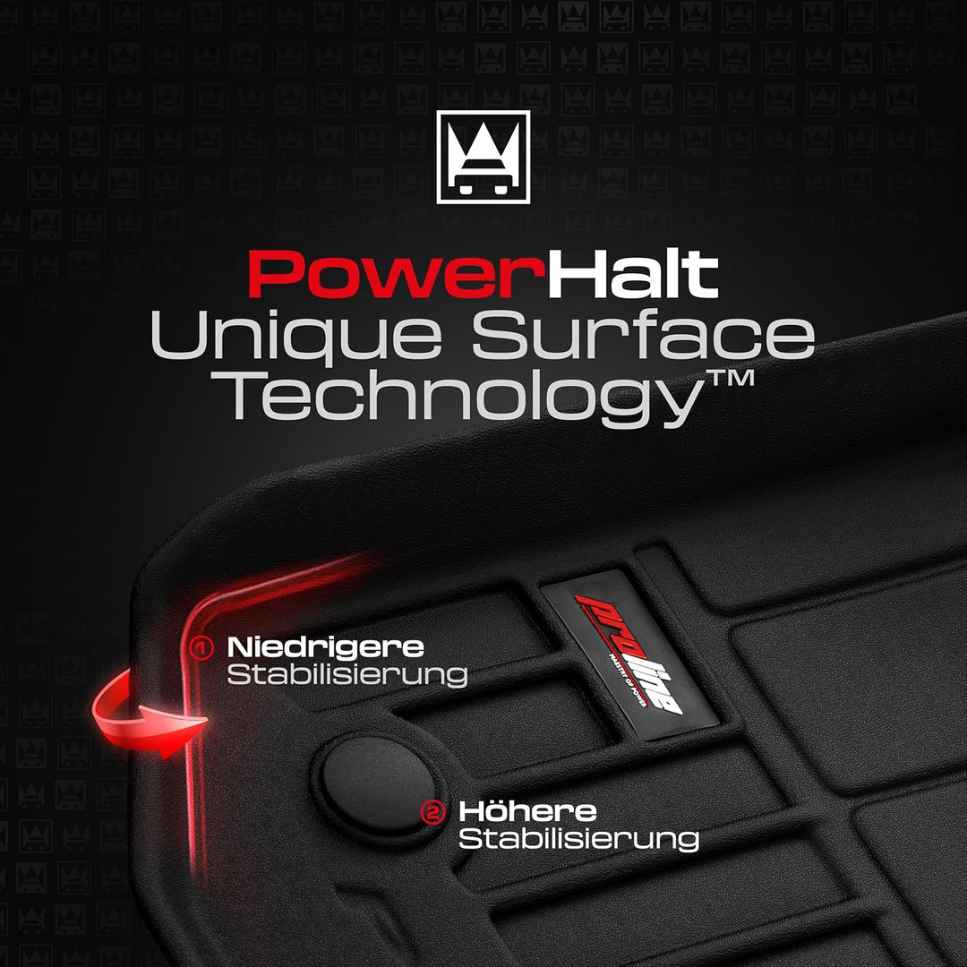 M MOTOS Gummimatten Auto Fussmatte passt für Honda Accord VIII 2008-2015 Verbessern Sie Ihren Reisek