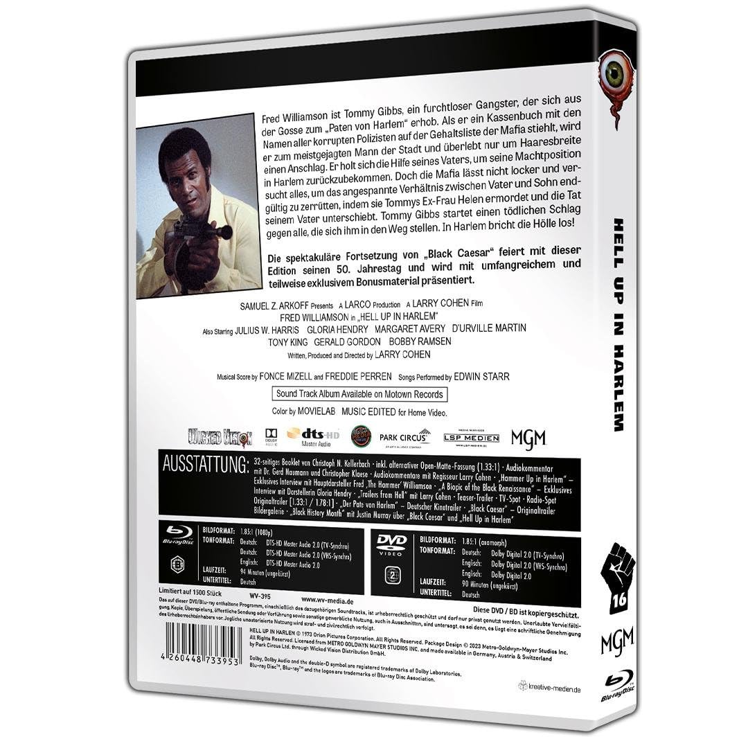 Hell Up in Harlem - Black Cinema Collection #16 - 2-Disc 50th Anniversary Edition (Blu-ray + DVD), B