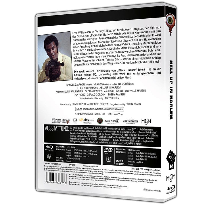 Hell Up in Harlem - Black Cinema Collection #16 - 2-Disc 50th Anniversary Edition (Blu-ray + DVD), B