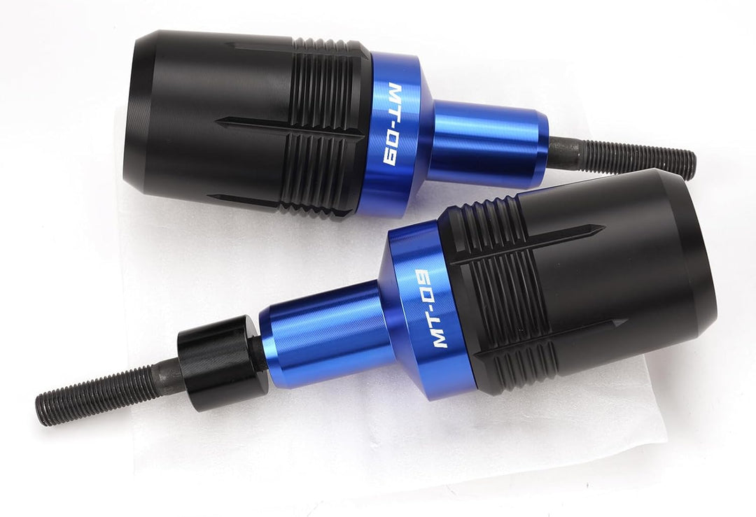 Motorrad Sturzpads Rahmen Schieber Sturzschutz Für MT09 TRACER9GT 2023 MT-09 SP 2021 2022 (Blau), Bl