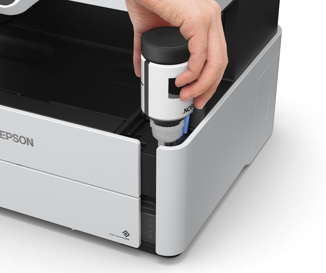 Epson EcoTank ET-M2170 nachfüllbarer 3-in-1-Schwarzweissdrucker (Scanner, Kopierer, DIN A4, Duplex,