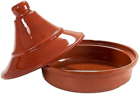 Tajine aus Ton Ø 27 cm für 4-5 Personen - Marokkanische Tagine - Schmortopf