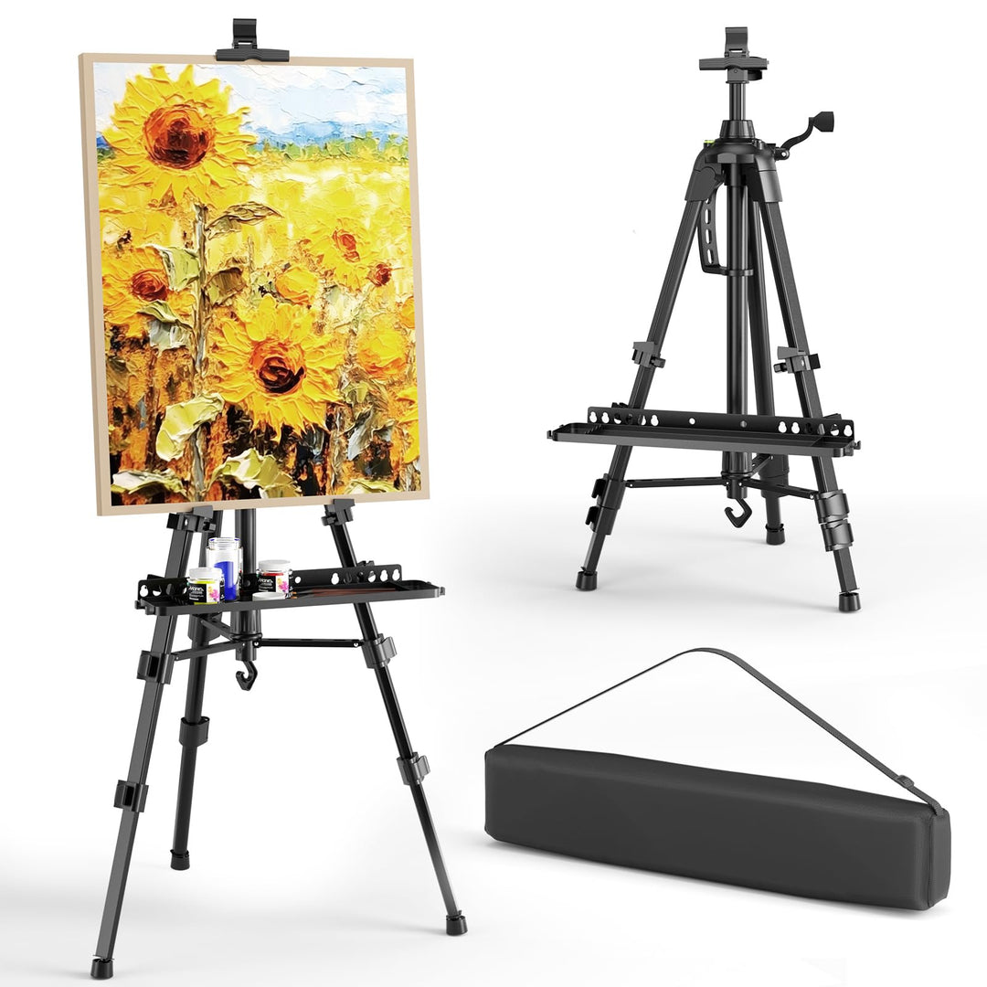 Staffelei Ständer 50-160cm verstellbar, staffeleien gross, Professionelle Kunststaffelei für erwachs